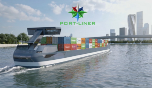 Port Liner electric cargo ship