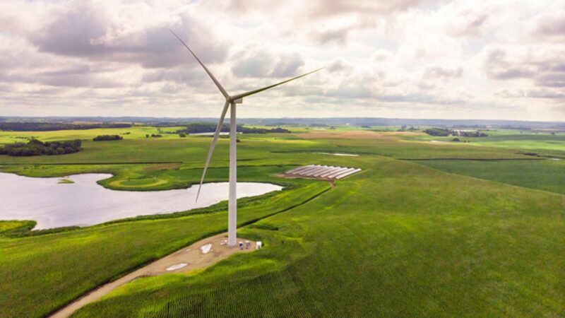 Lake Region Electric Cooperative Wind-Solar Hybrid Project