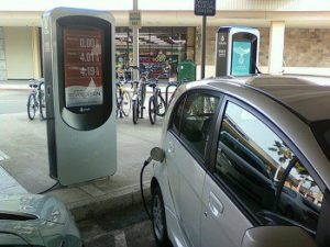 Electric car charging