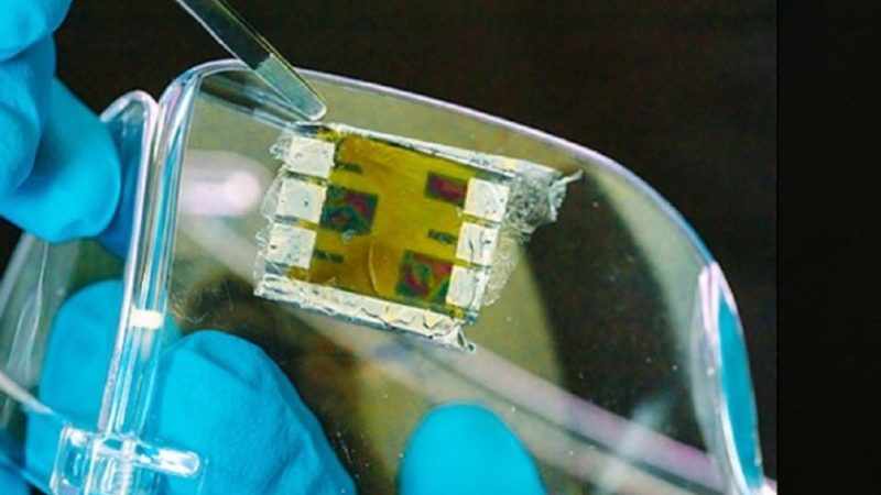 Inkjet-printed ultrathin solar cells