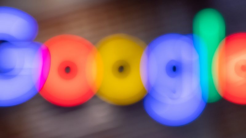 Google blurred logo