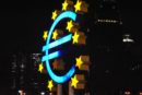 Euro lighted sign