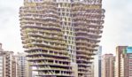 Vertical forest Taipei mockup
