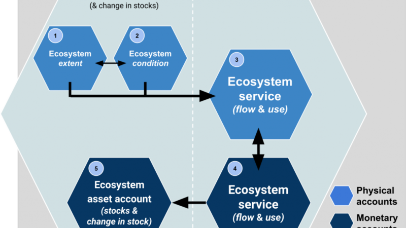 System of Environmental-Economic Accounting—Ecosystem Accounting diagram