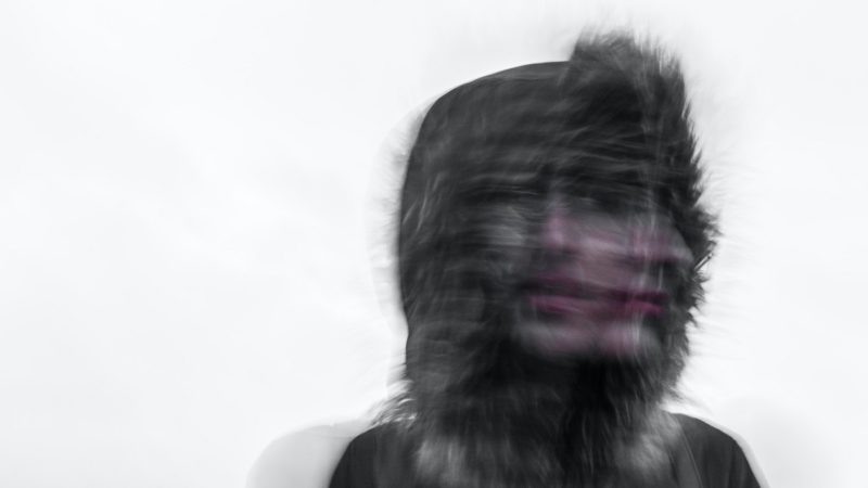 Blurred image of face