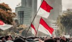 Indonesian flags