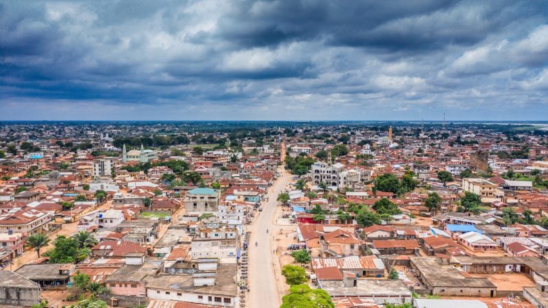 Benin town