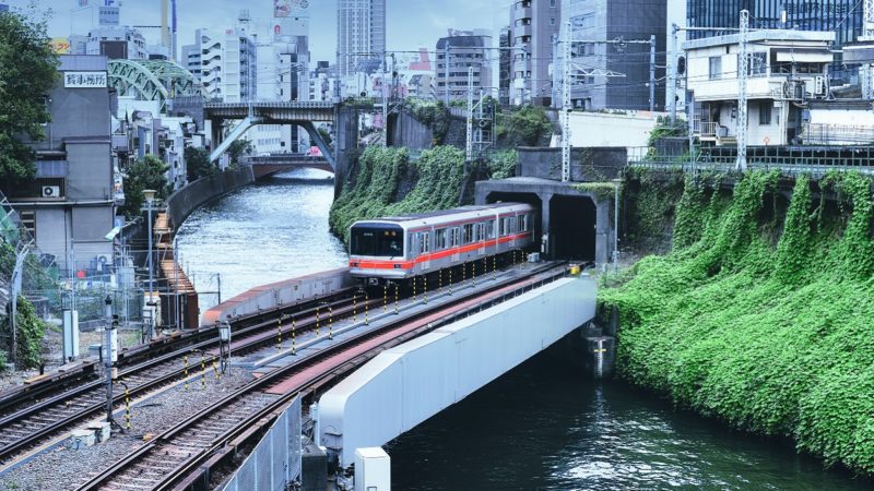 Train in Tokyo
