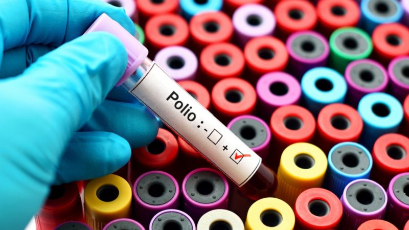 Polio vial