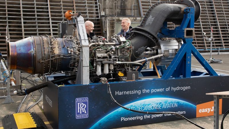 Rolls-Royce & easyJet hydrogen engine