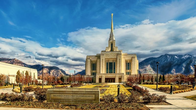 Mormon Temple in Ogden