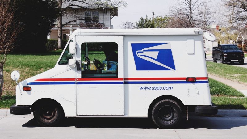 USPS mail truck