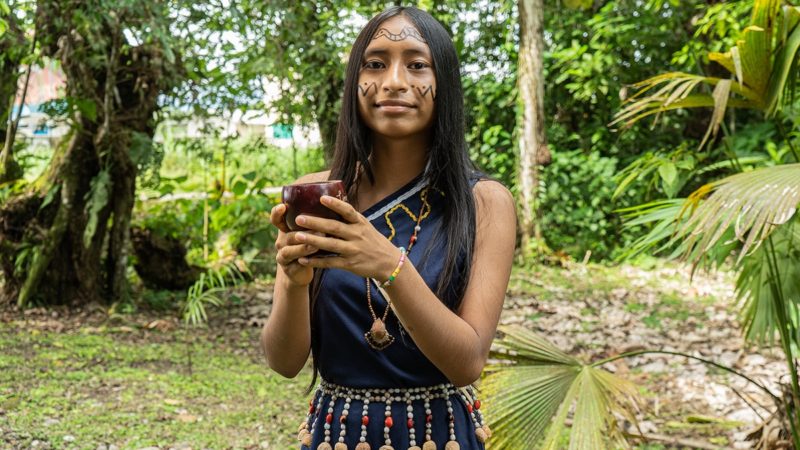 Ecuadorian Indigenous woman