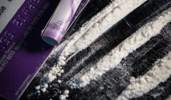 Lines of cocaine