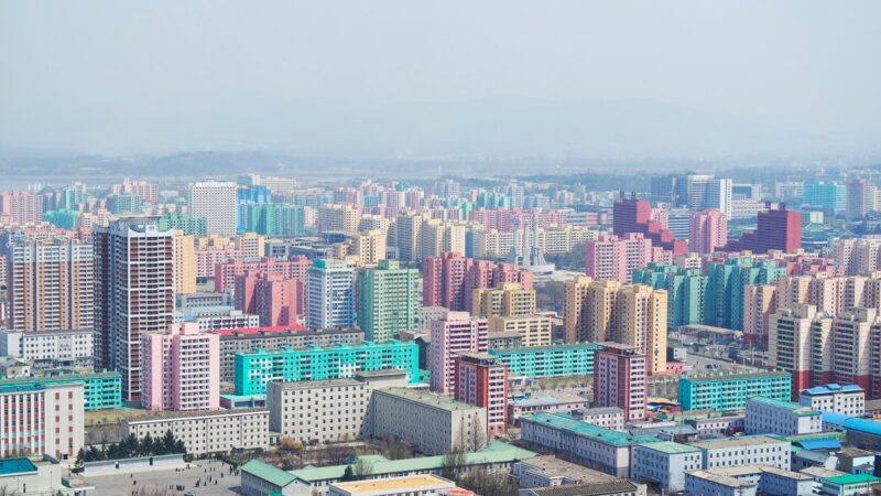 Pyongyang buildings