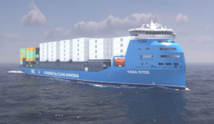 Yara Eide clean ammonia-based ship