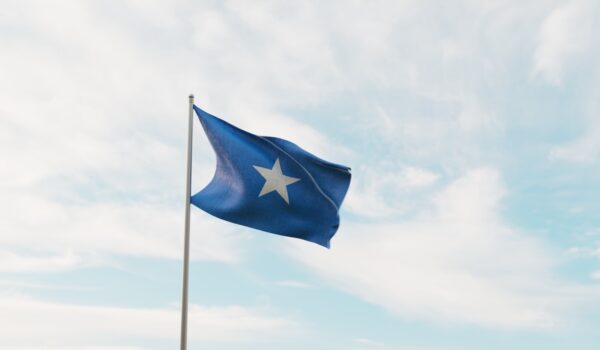 A Somali flag
