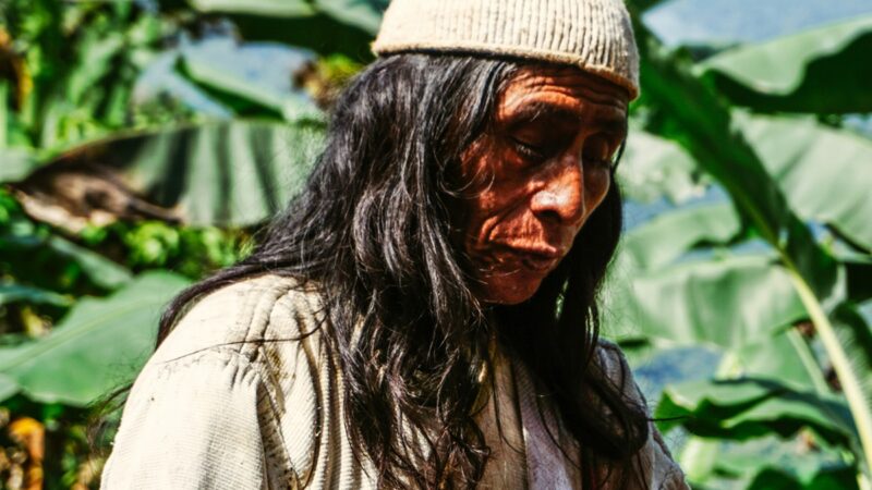 Indigenous person from Kogui people of Colombia